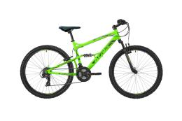 MTB Biamortizzata Atala Panther VB 26 21V Verde Fluo Nero Opaco